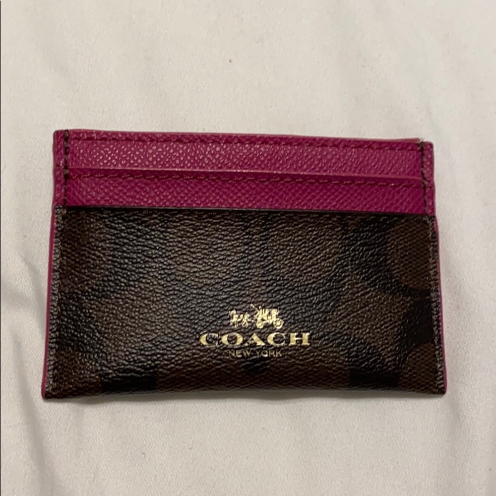 Coach Card Case